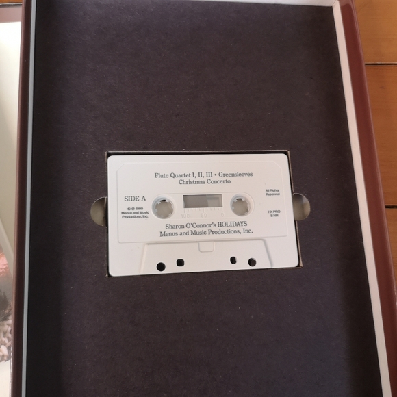 3 for$15 Sharon O'Connor's Menus And Music Volume III,Cookbook,Musical Cassette - Picture 3 of 6